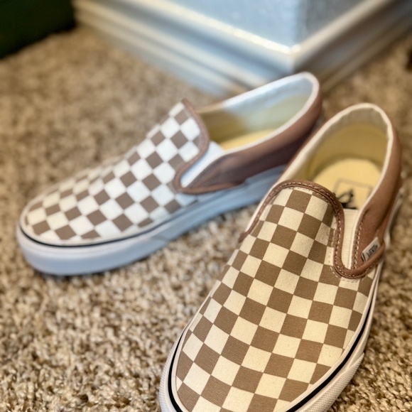 Vans Classic Slip-On Checkerboard Shoe - Picture 5 of 5